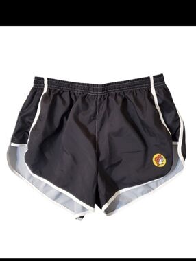 Buc-ees Women's Black Activewear Run Workout Shorts Size Medium